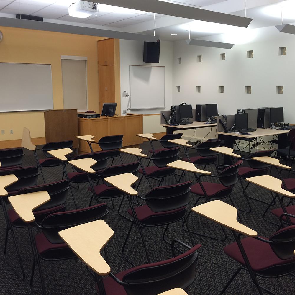 Media classroom, Skinner Music Library